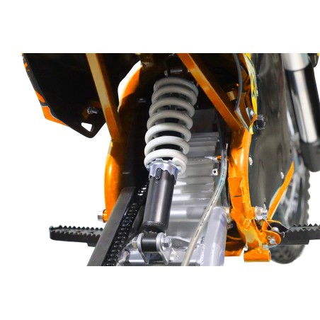 Dirt bike électrique enfant LMR 1200w Lithium 10/12" - orange - LeM...
