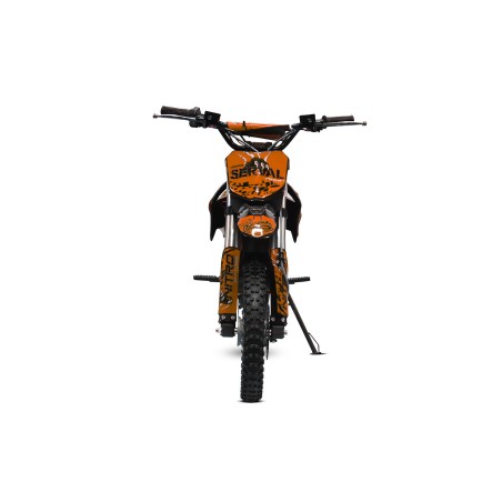 Dirt bike électrique enfant LMR 1200w Lithium 10/12" - orange - LeM...