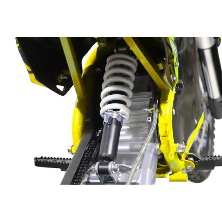 Dirt bike électrique enfant LMR 1200w Lithium 10/12" - jaune - LeMi...