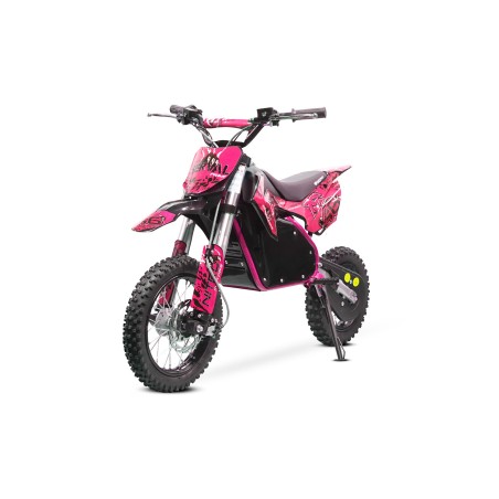 Dirt bike électrique enfant LMR 1200w Lithium 10/12" - rose - LeMin...