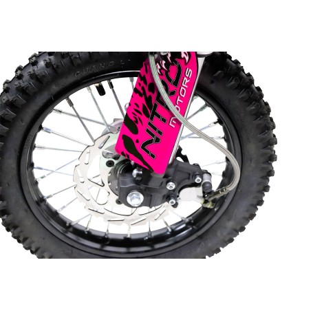 Dirt bike électrique enfant LMR 1200w Lithium 10/12" - rose - LeMin...