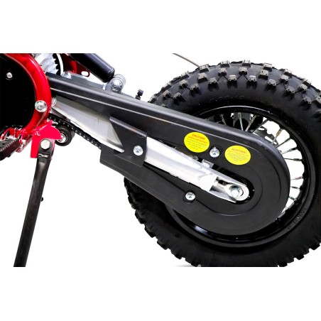 Dirt bike électrique enfant LMR 1200w Lithium 10/12" - rouge - LeMi...