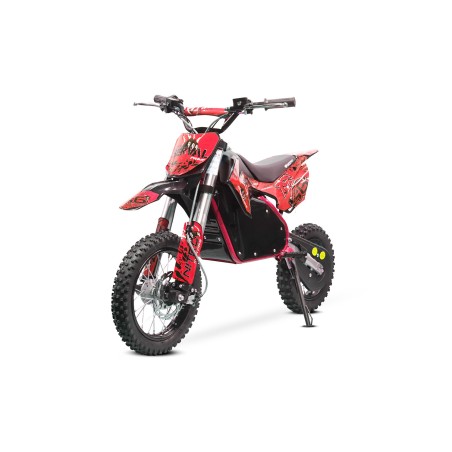 Dirt bike électrique enfant LMR 1200w Lithium 10/12" - rouge - LeMi...