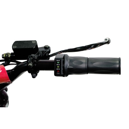 Dirt bike électrique enfant LMR 1200w Lithium 10/12" - rouge - LeMi...