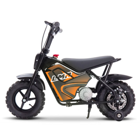 Minimoto électrique enfant 300w kiddiz 24V - orange Pocket Bike & Pocket Quad