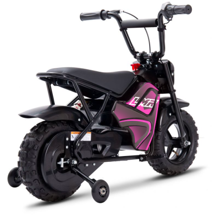 Minimoto électrique enfant 300w kiddiz 24V - rose Pocket Bike & Pocket Quad