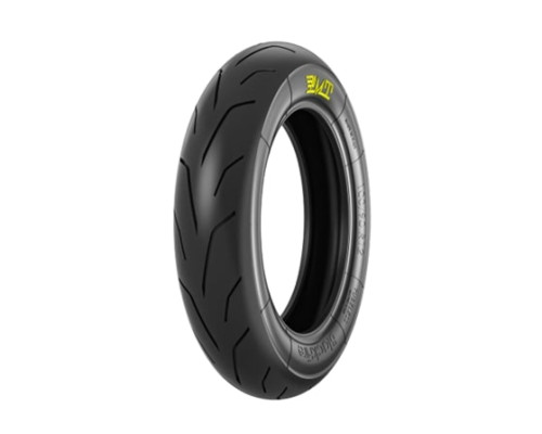 Pièces détachées Dirt bike, Pit bike Pneu PMT Semi slick 100/90-12 - Medium - Blackfire homologué PMT