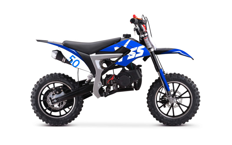 Pocket cross enfant XSS TWO 50cc - bleu Pocket Bike & Pocket Quad