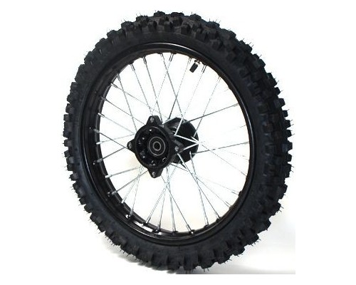 Pièces détachées Dirt bike, Pit bike Roue complète 17" avant - 15mm LMR PARTS