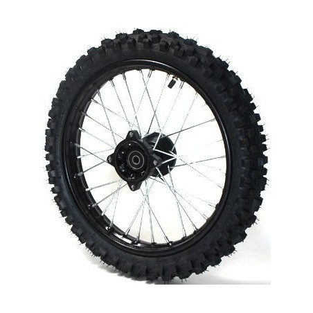 Pièces détachées Dirt bike, Pit bike Roue complète 17" avant - 15mm LMR PARTS