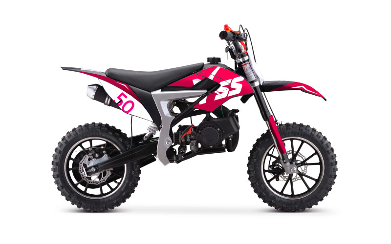 Pocket cross enfant XSS TWO 50cc - rose Pocket Bike & Pocket Quad