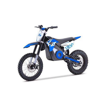 Dirt bike électrique enfant XSS 1300w 12/14" - bleu - LeMiniRider