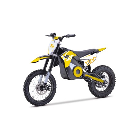 Dirt bike électrique enfant XSS 1300w 12/14" - jaune - LeMiniRider