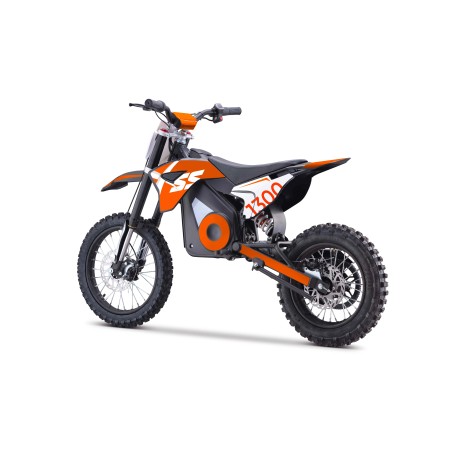 Dirt bike électrique enfant XSS 1300w 12/14" - orange - LeMiniRider