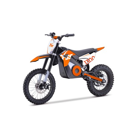 Dirt bike électrique enfant XSS 1300w 12/14" - orange - LeMiniRider