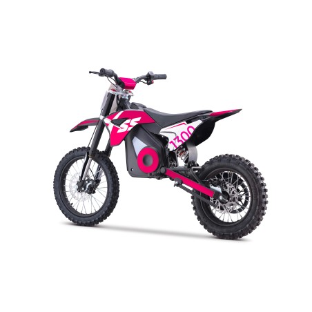 Dirt bike électrique enfant XSS 1300w 12/14" - rose - LeMiniRider