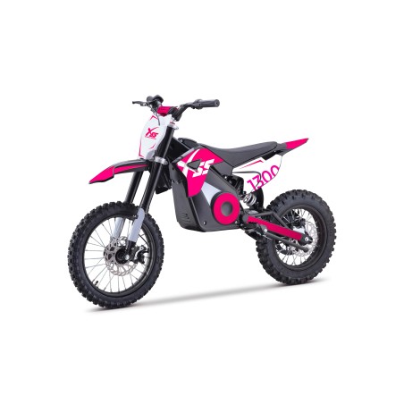 Dirt bike électrique enfant XSS 1300w 12/14" - rose - LeMiniRider