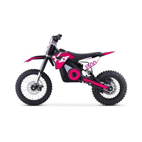Dirt bike électrique enfant XSS 1300w 12/14" - rose - LeMiniRider
