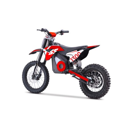 Dirt bike électrique enfant XSS 1300w 12/14" - rouge - LeMiniRider