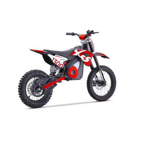 Dirt bike électrique enfant XSS 1300w 12/14" - rouge - LeMiniRider