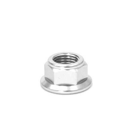 Pièces détachées Dirt bike, Pit bike Ãcrou Alu axe de roue Ã¸12mm - Chrome LMR PARTS