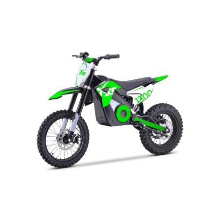 Dirt bike électrique enfant XSS 1300w 12/14" - vert - LeMiniRider