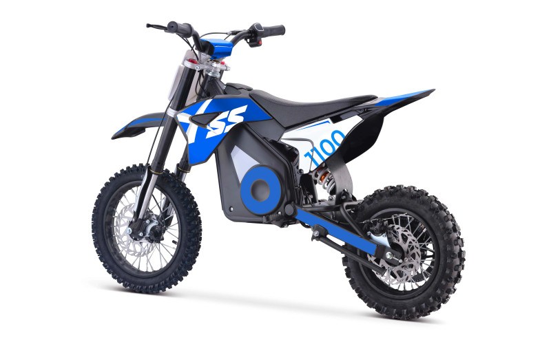 Dirt bike électrique enfant OFFMX 1100w 10/12" - bleu