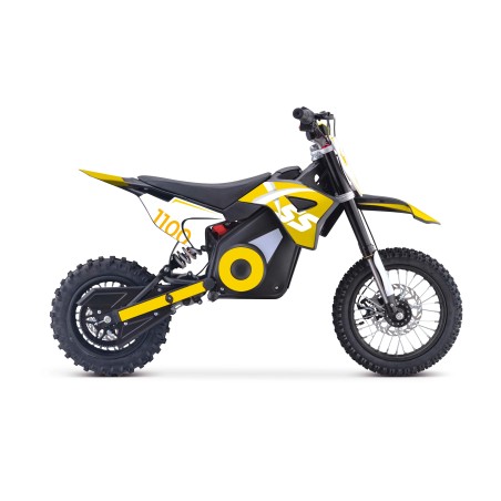 Dirt bike électrique enfant XSS 1100w 10/12" - jaune - LeMiniRider