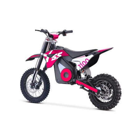 Dirt bike électrique enfant XSS 1100w 10/12" - rose - LeMiniRider
