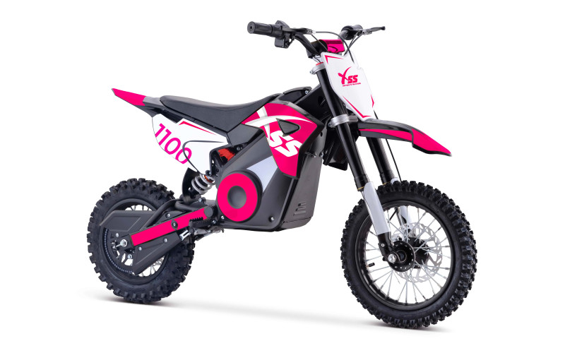 Dirt bike électrique enfant XSS 1100w 10/12" - rose