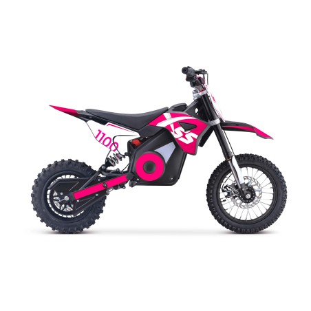 Dirt bike électrique enfant XSS 1100w 10/12" - rose - LeMiniRider