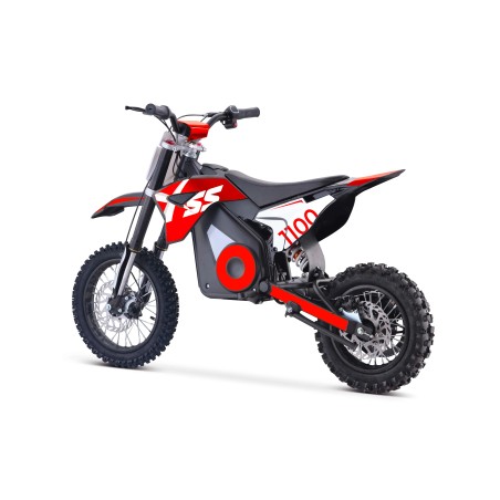 Dirt bike électrique enfant XSS 1100w 10/12" - rouge - LeMiniRider
