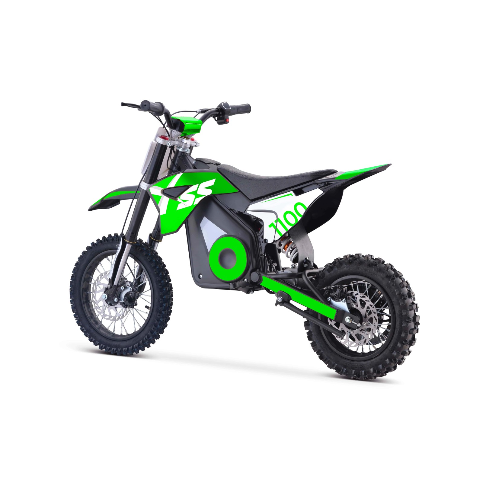 Dirt bike électrique enfant XSS 1100w 10/12" - vert