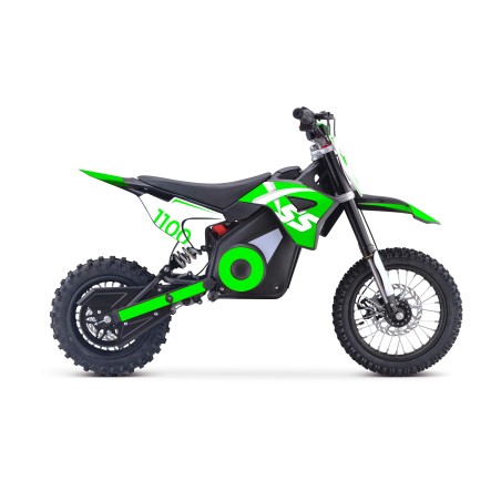 Dirt bike électrique enfant XSS 1100w 10/12" - vert - LeMiniRider