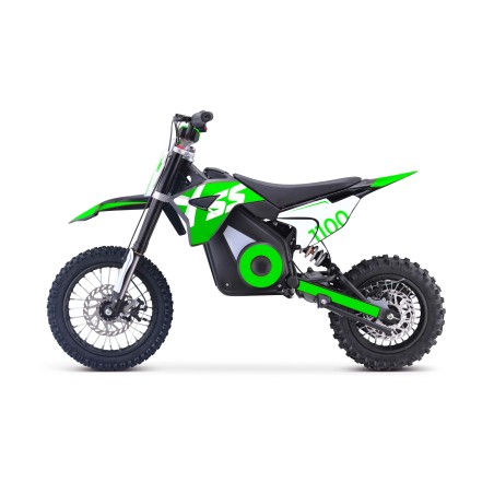 Dirt bike électrique enfant XSS 1100w 10/12" - vert - LeMiniRider