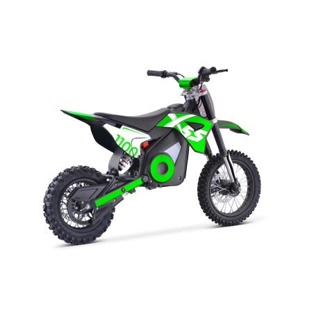 Dirt bike électrique enfant XSS 1100w 10/12" - vert - LeMiniRider