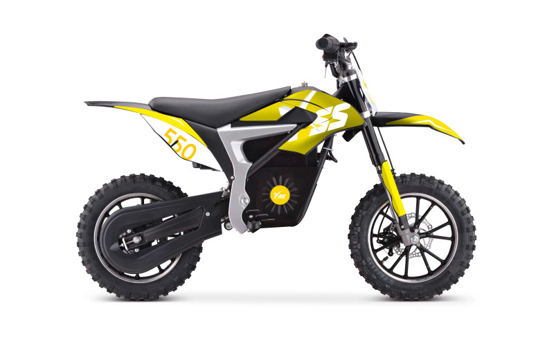 Pocket cross électrique enfant XSS 550W - jaune Pocket Bike & Pocket Quad