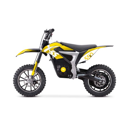 Pocket cross électrique enfant XSS 550W - jaune Pocket Bike & Pocket Quad