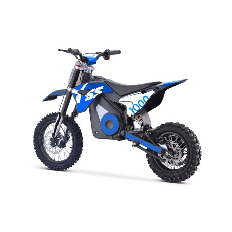 Dirt bike électrique enfant XSS 1000w 10/12" - bleu - LeMiniRider