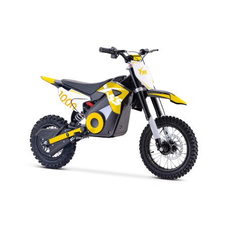 Dirt bike électrique enfant XSS 1000w 10/12" - jaune - LeMiniRider