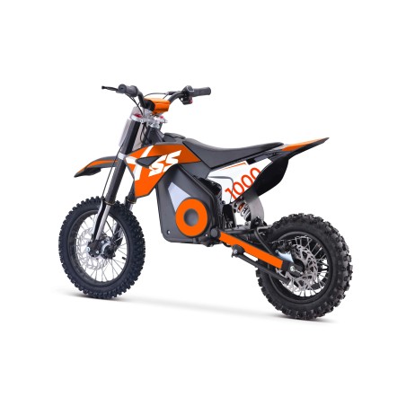 Dirt bike électrique enfant XSS 1000w 10/12" - orange - LeMiniRider