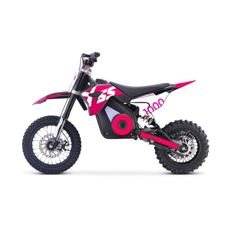 Dirt bike électrique enfant XSS 1000w 10/12" - rose - LeMiniRider