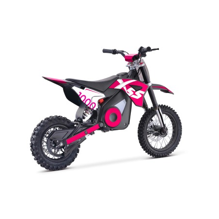 Dirt bike électrique enfant XSS 1000w 10/12" - rose - LeMiniRider