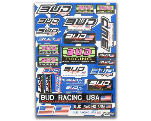 Pièces détachées Planche autocollant - BUD Racing Bud racing