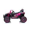 Buggy électrique enfant LMR HUROK 1 place 12V, 4 moteurs, télécommande parentale 2.4 GHz - rose Voitures électriques