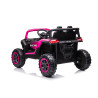 Buggy électrique enfant LMR HUROK 1 place 12V, 4 moteurs, télécommande parentale 2.4 GHz - rose Voitures électriques