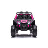 Buggy électrique enfant LMR HUROK 1 place 12V, 4 moteurs, télécommande parentale 2.4 GHz - rose Voitures électriques