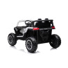 Buggy électrique enfant LMR HUROK 1 place 12V, 4 moteurs, télécommande parentale 2.4 GHz - blanc Voitures électriques