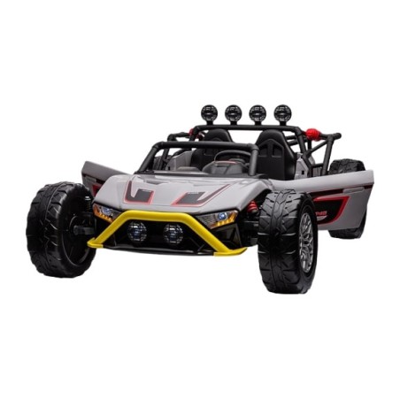Buggy électrique enfant KINGTOYS – Slider 240W - Gris