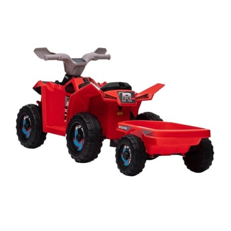 Quad électrique enfant Kingtoys - Bison 25W - Rouge Voitures électriques